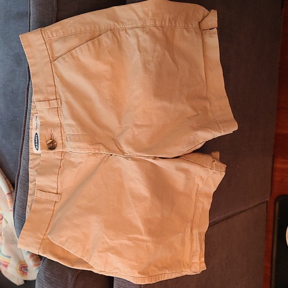 Old Navy Khaki Everyday Short Midrise